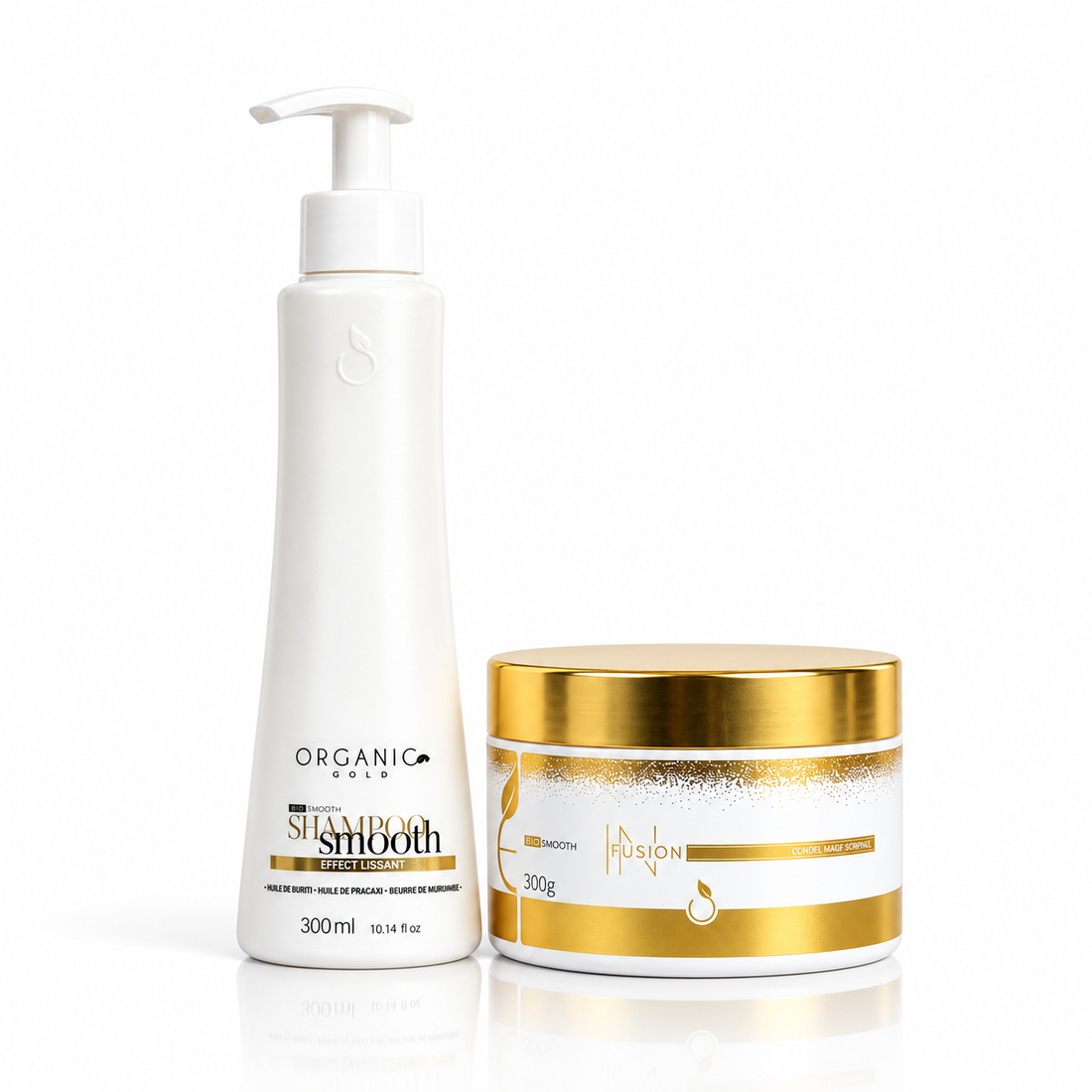 Kit Smooth Duo - Antifrizz e Nutrição Intensiva
