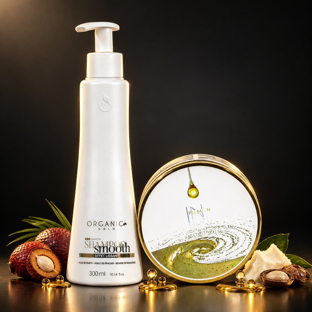 Kit Smooth Duo - Antifrizz e Nutrição Intensiva