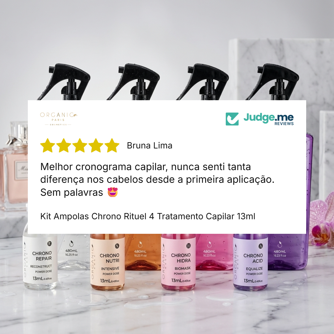 Kit Cronograma Express Rhose - Hidratação, Nutrição, Reconstrução e Acidifcação